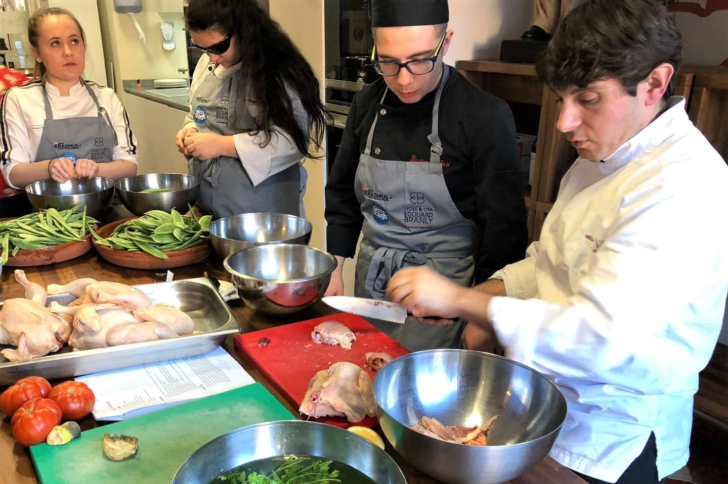 Imparando a cucinare